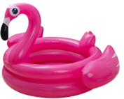 Inflatable flamingo ball pool