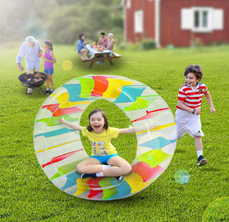 Roller Inflatable Float Giant Inflatable Roller Pool Float for Kids Large Inflatable Pool Float ...