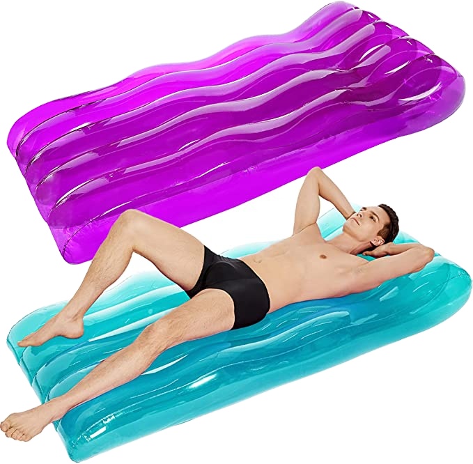 Pool Float Lounge Raft Swimming Air Bed