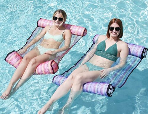 2 Sets 4-in-1 Hammock Inflatable Pool Float
