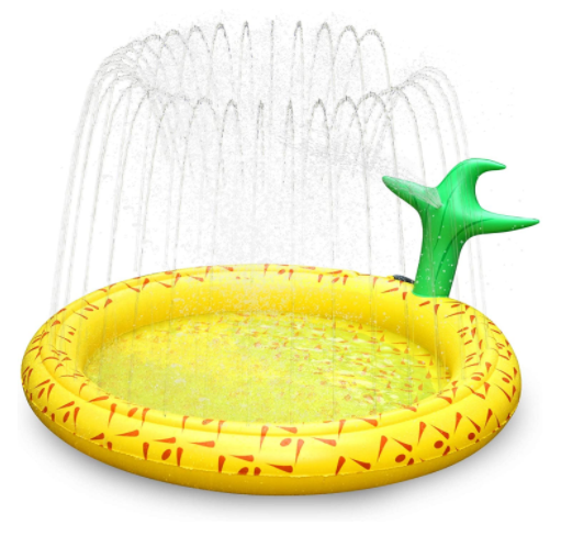 Sprinkler & Splash Pad For Kids Outside Sprinklers Play Mat Water Toys