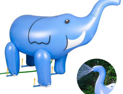 Inflatable Sprinkler Giant Elephant Outdoor Yard Patio Summer Pool Party Water Toys for Backyard