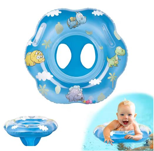 Baby Swimming Float Inflatable Swimming Ring with Safely Seat, Suitable Baby Swim,