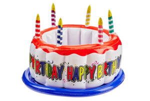 Inflatable Birthday Cake Ice Bucket