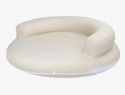 Sour Beige Inflatable Round Loop Float
