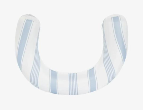 Premium multi-position inflatable pool float backup