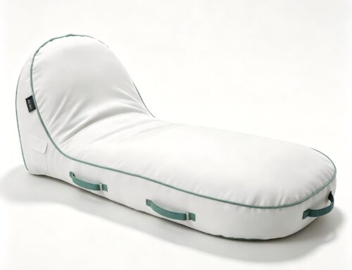 White Inflatable Pool Lounger – Premium Sunbed Float