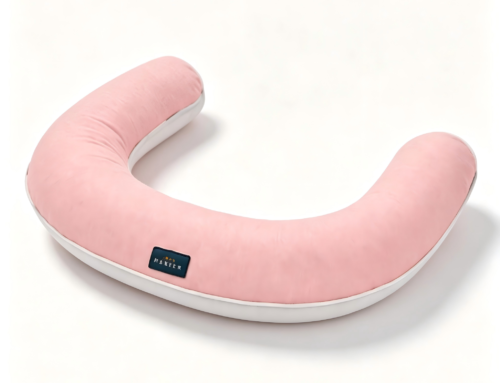 Blush Pink U‑Shaped Fabric Pool Float