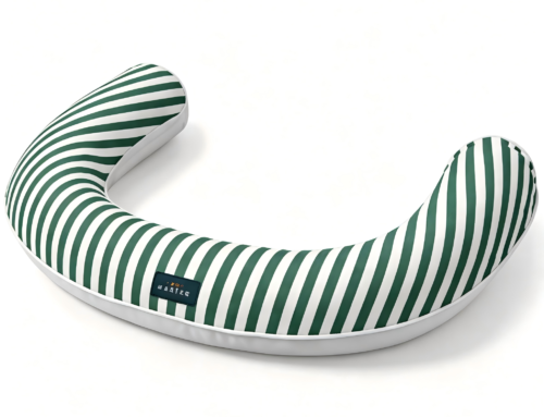 Palm Stripes U‑Shaped Fabric Pool Float